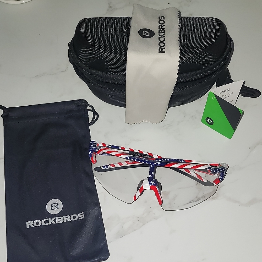 RockBros Patriotic Sunglasses for Men